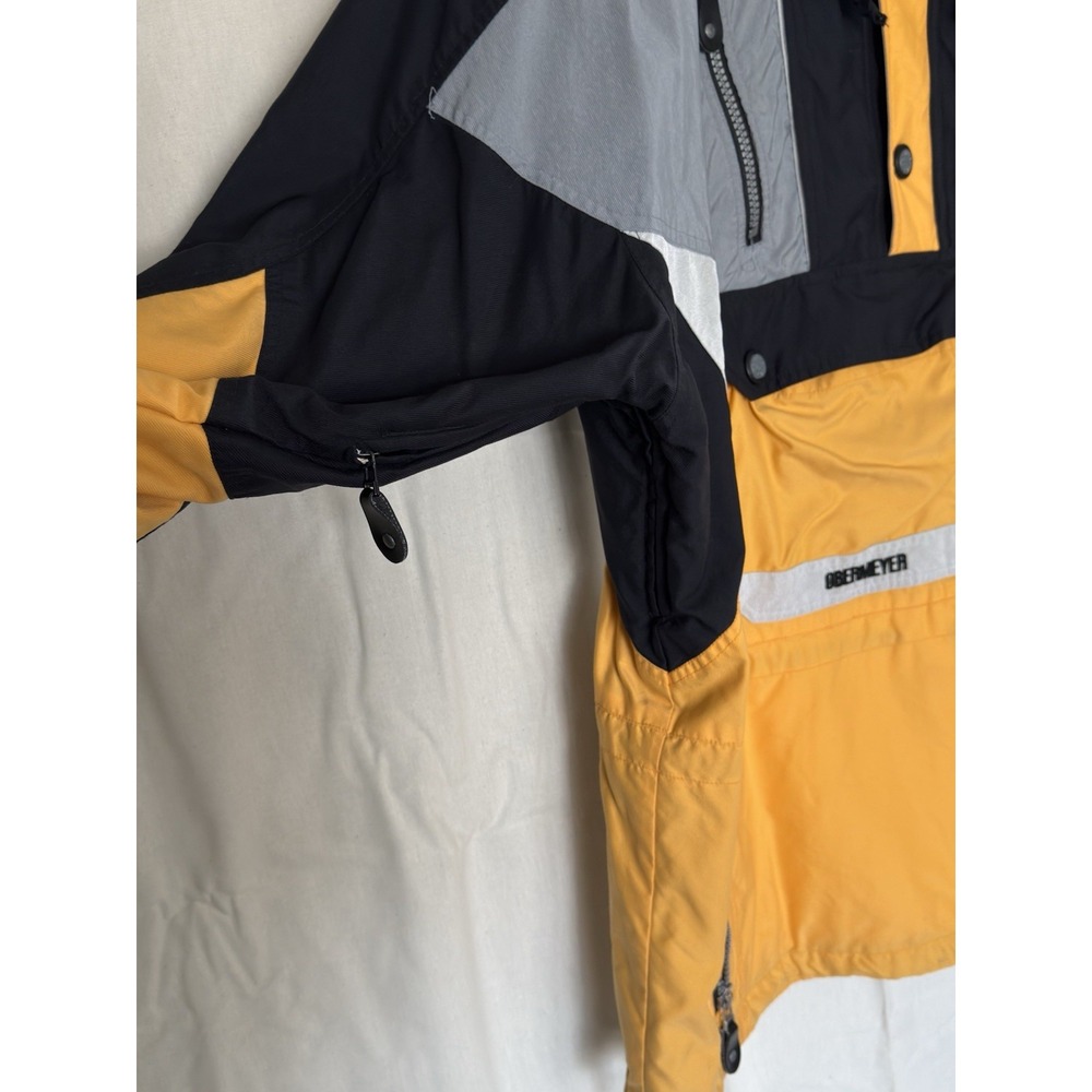 Double Diamond Jacket Mens Large Yellow Ski Snowboard 2019 Deer Valley - Picture 3 of 10
